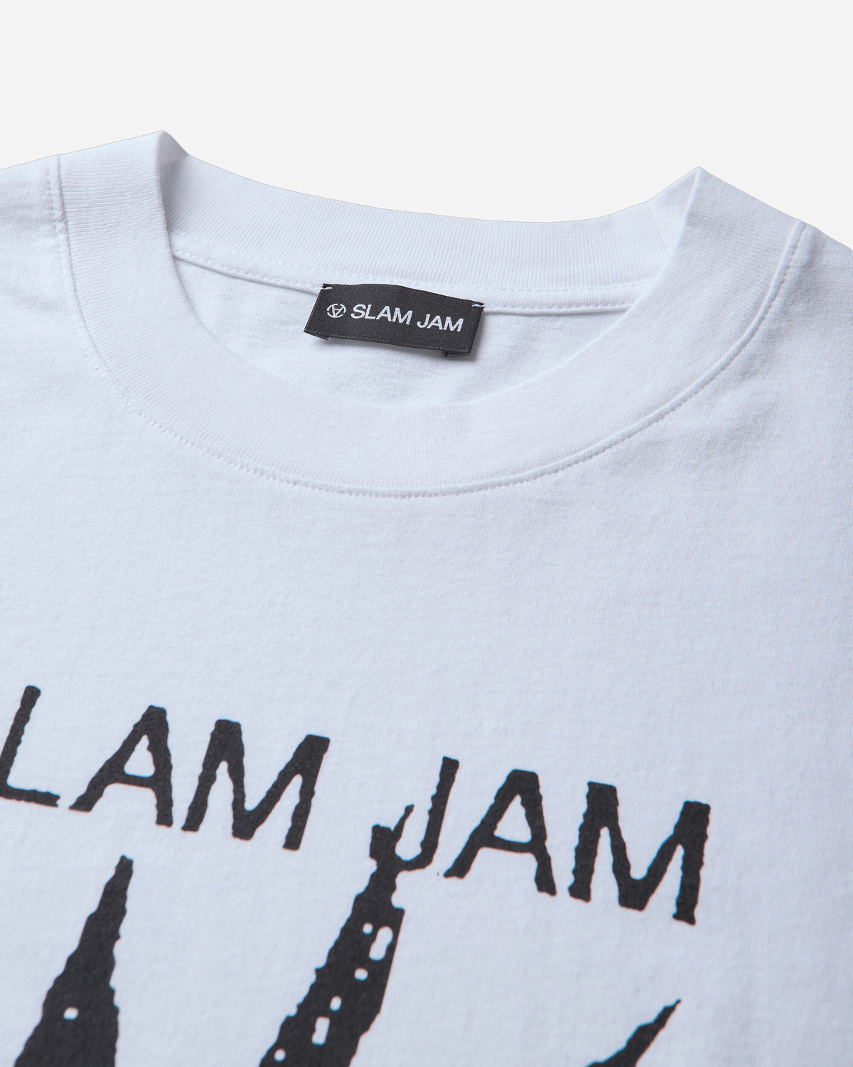 Slam Jam Skull T-Shirt White T-Shirts Shortsleeve SJPRHEADS WHT