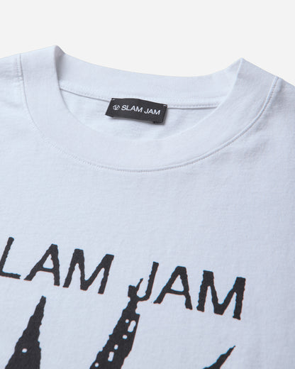 Slam Jam Skull T-Shirt White T-Shirts Shortsleeve SJPRHEADS WHT