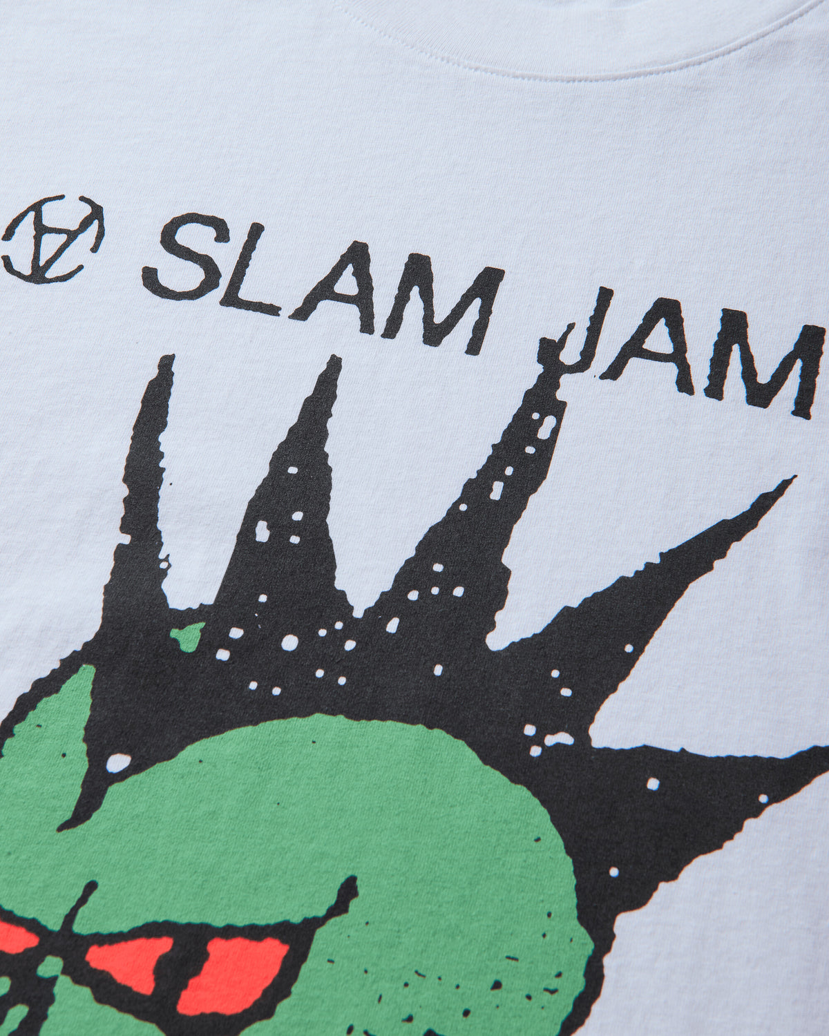 Slam Jam Skull T-Shirt White T-Shirts Shortsleeve SJPRHEADS WHT