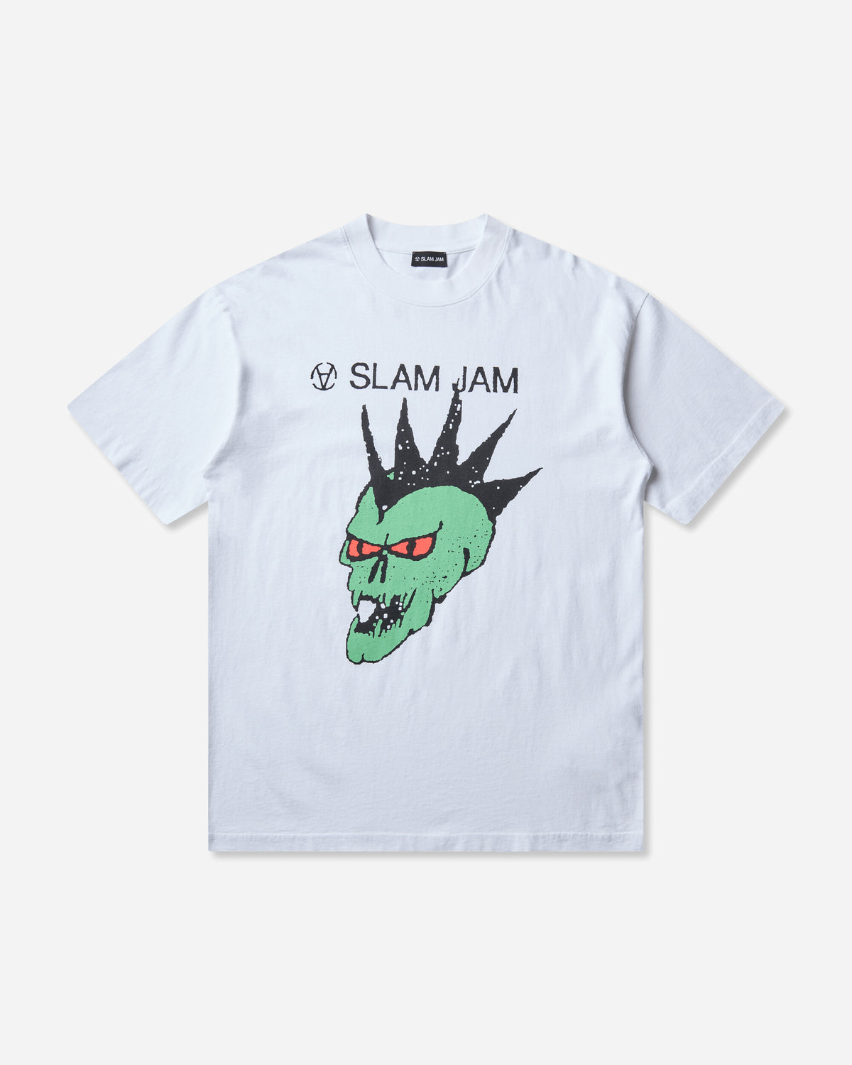 Slam Jam Skull T-Shirt White T-Shirts Shortsleeve SJPRHEADS WHT