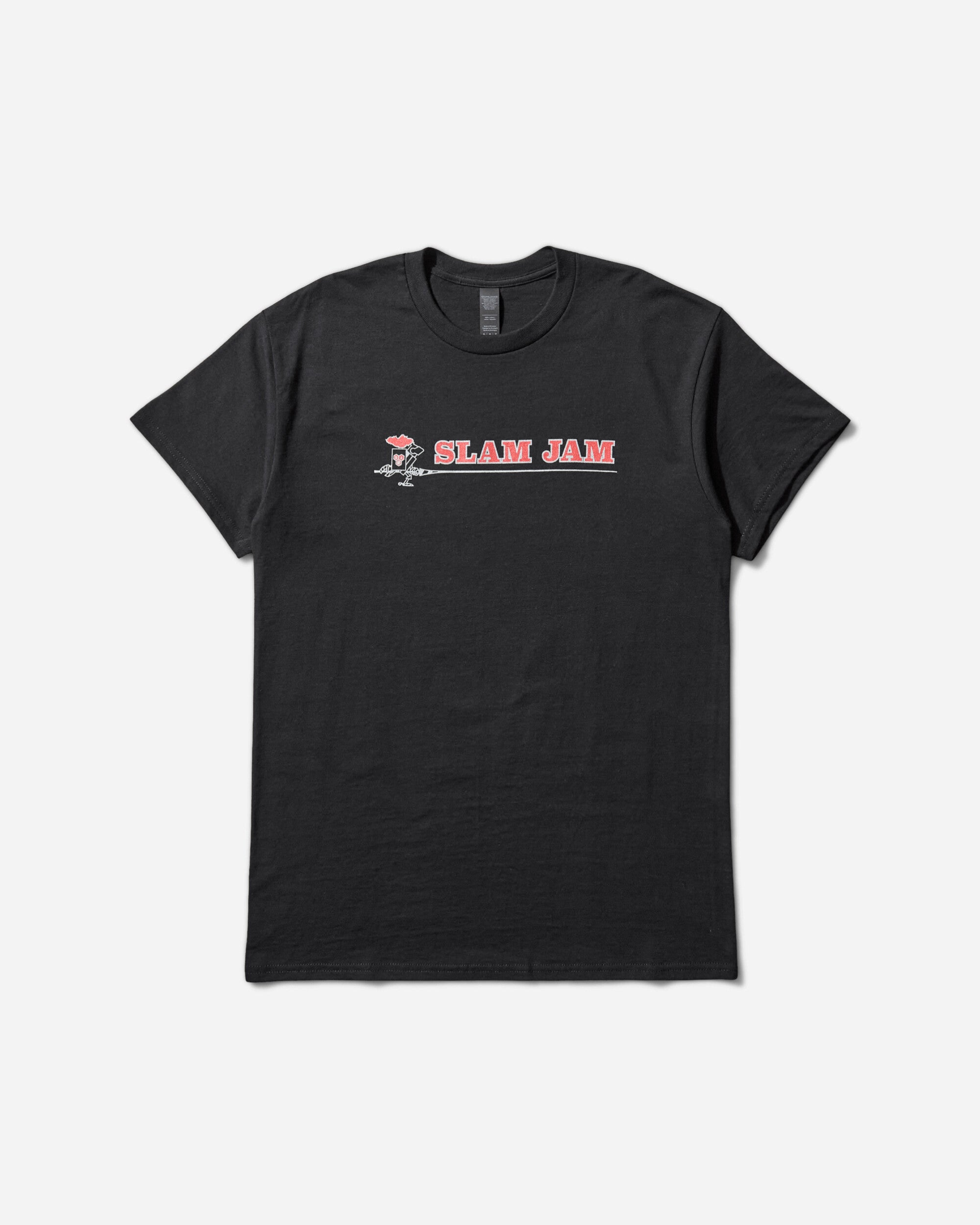 Slam Jam Slam Jam Panini T-Shirt Black T-Shirts Shortsleeve SJPANINITEE BLK