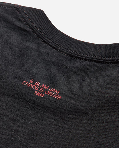 Slam Jam Slam Jam Panini T-Shirt Black T-Shirts Shortsleeve SJPANINITEE BLK