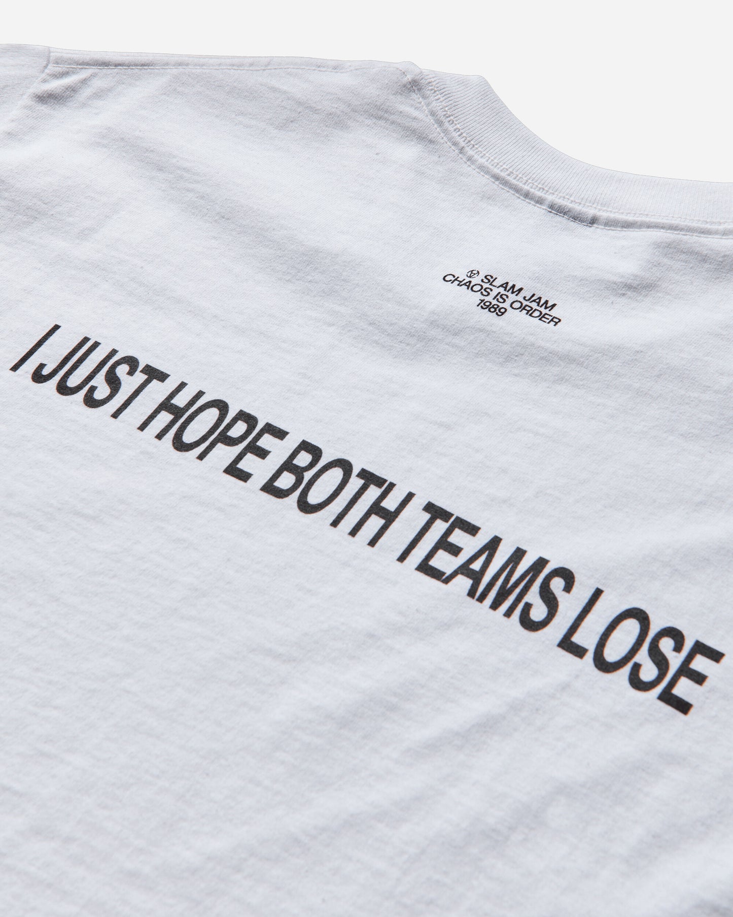 Slam Jam Slam Jam Panini T-Shirt White T-Shirts Shortsleeve SJPANINITEE WHT