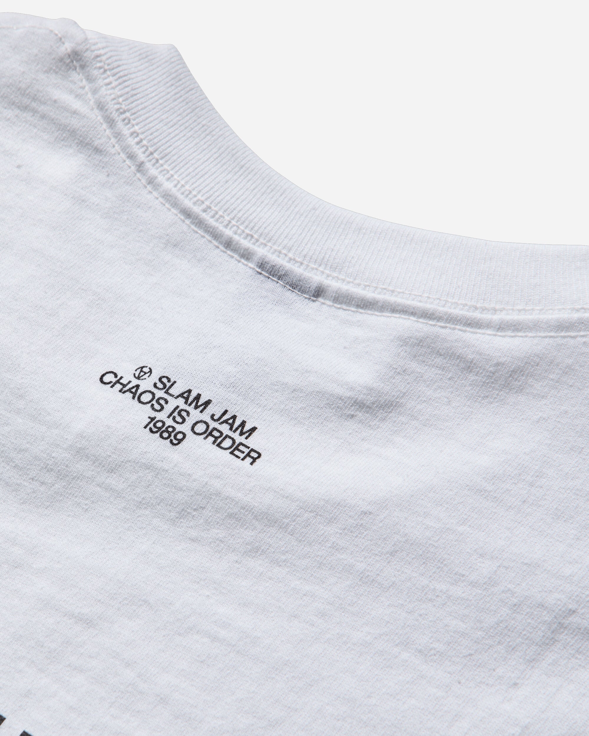 Slam Jam Slam Jam Panini T-Shirt White T-Shirts Shortsleeve SJPANINITEE WHT