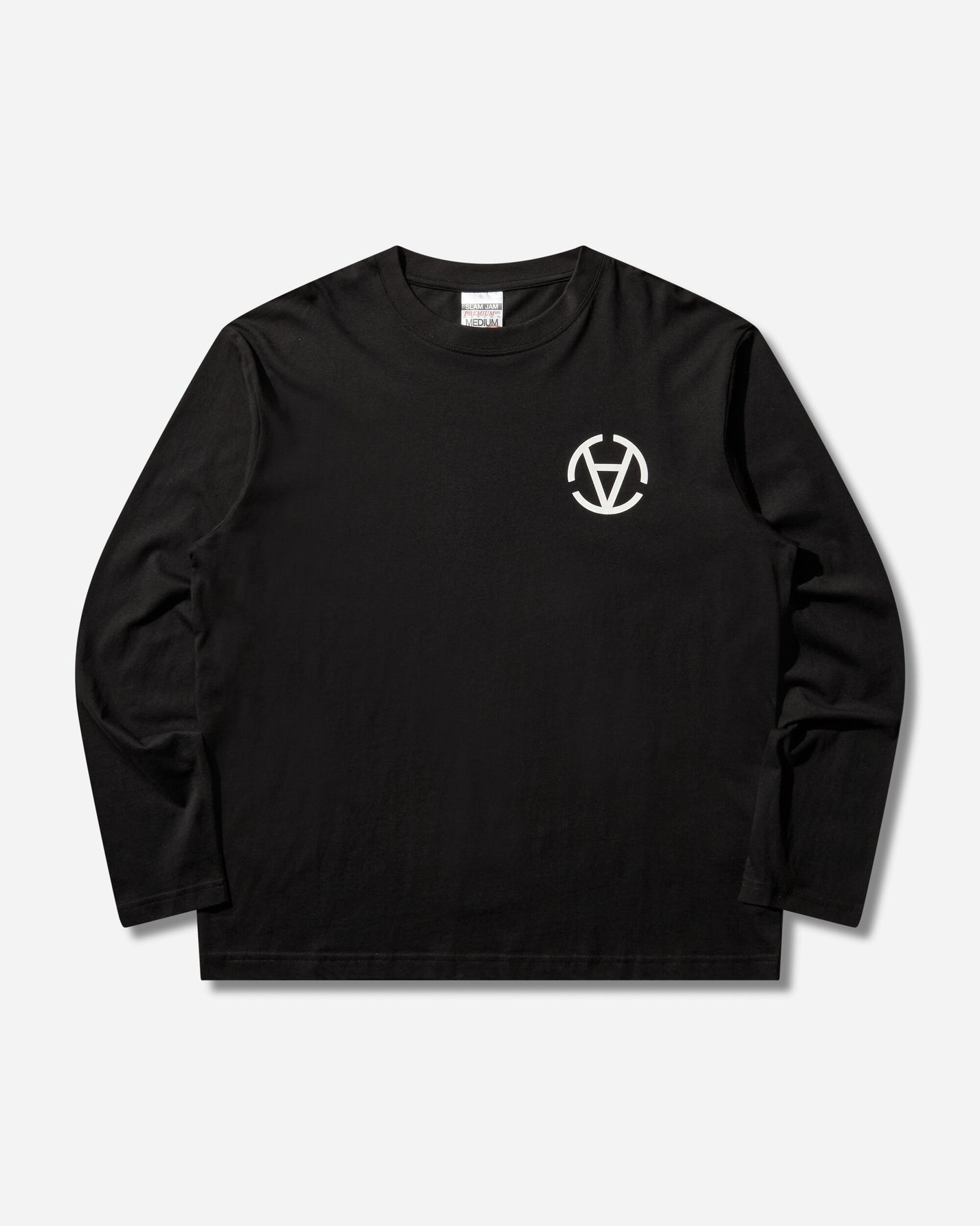 Slam Jam Graphic LS Tee Black T-Shirts Top BBMW043FA10 BLK0001