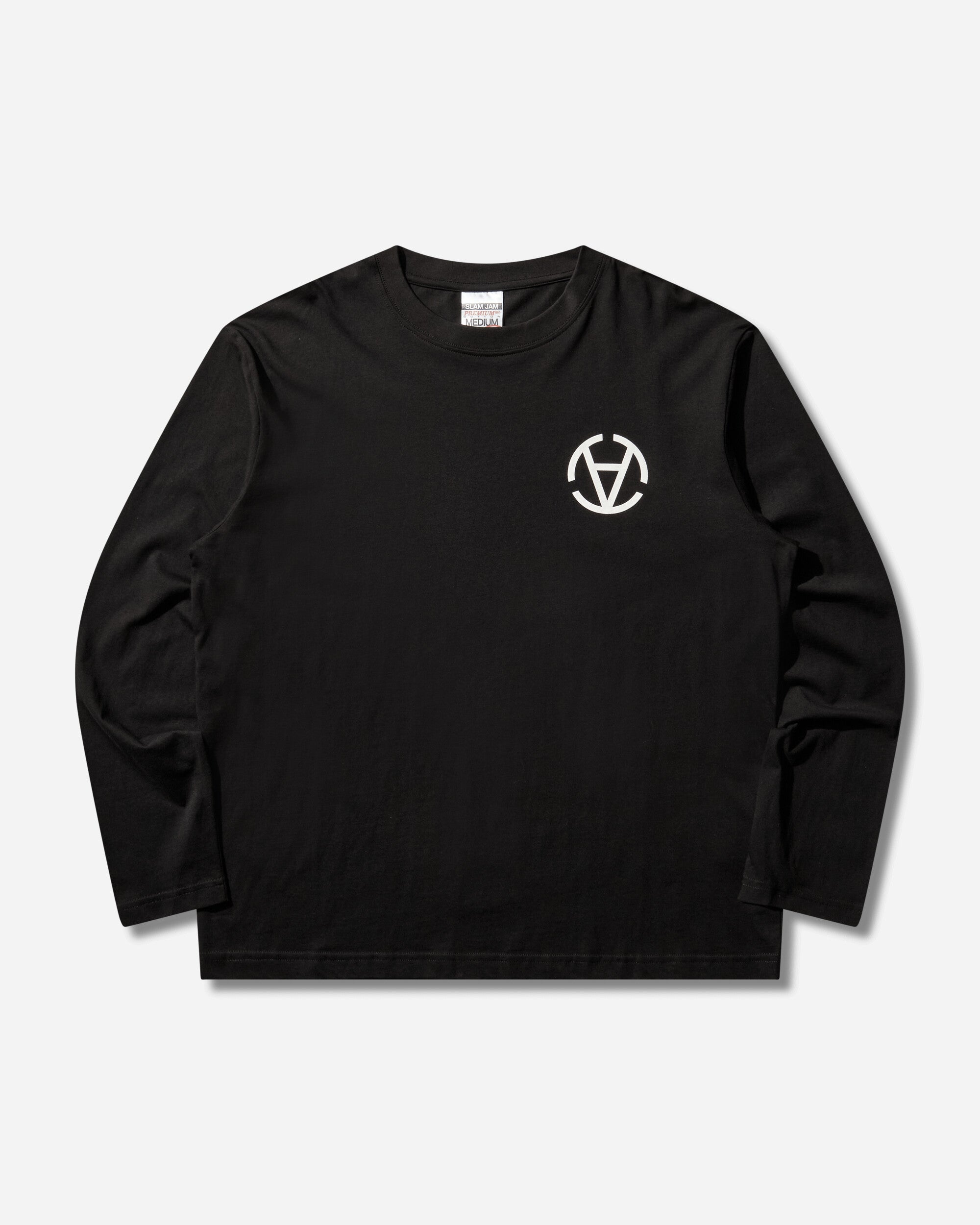 Slam Jam Graphic LS Tee Black T-Shirts Top BBMW043FA10 BLK0001