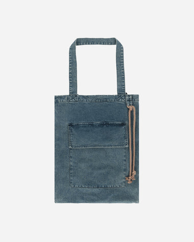 Song for the Mute Flap Pocket Tote Bag Blue Bags and Backpacks Tote Bags 241-BAG006 WDNMBLU