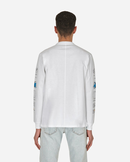 Space Available Oneness White T-Shirts Longsleeve SA-OT002-WHT WHITE