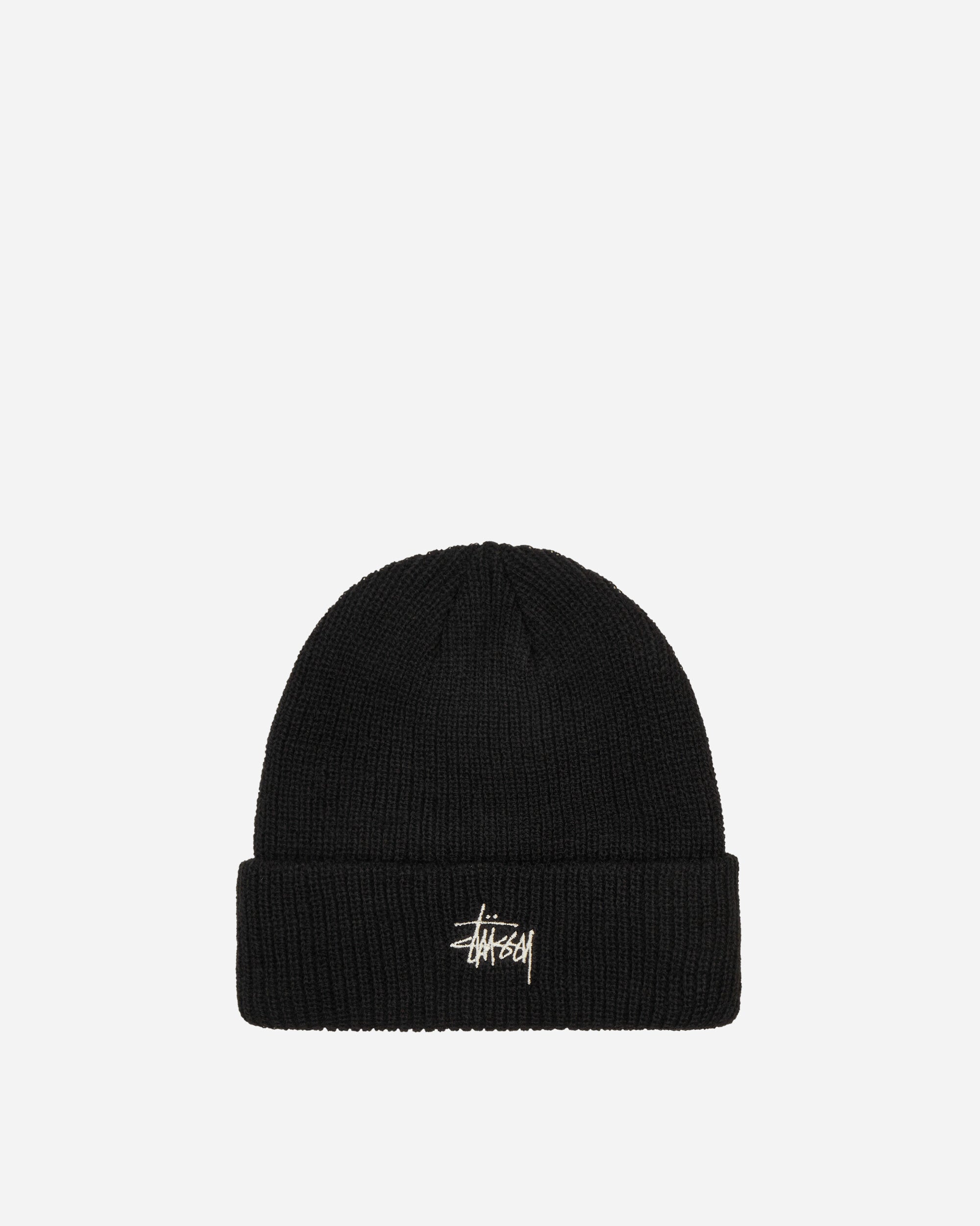 Stüssy Basic Cuff Beanie Black Hats Beanies 1321019SJ 0001
