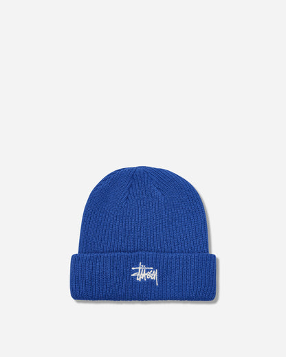 Stüssy Basic Cuff Beanie True Blue Hats Beanies 1321262SJ 2788