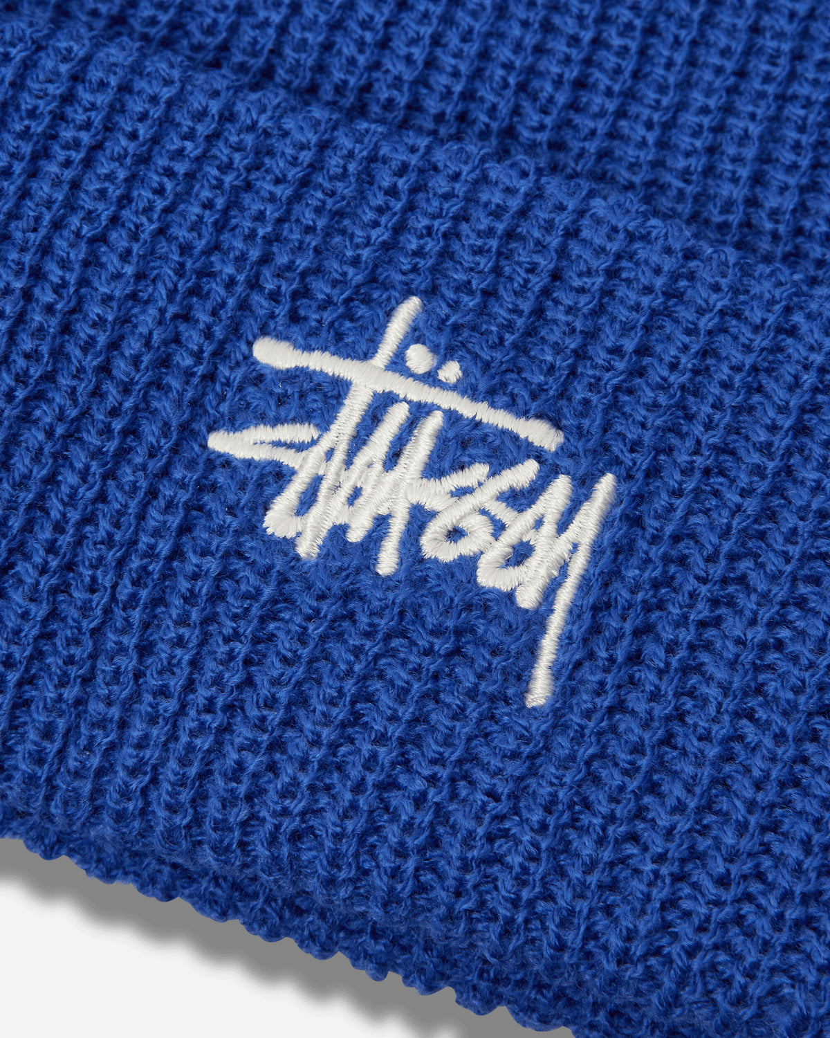 Stüssy Basic Cuff Beanie True Blue Hats Beanies 1321262SJ 2788