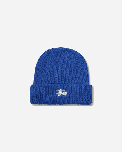 Stüssy Basic Cuff Beanie True Blue Hats Beanies 1321262SJ 2788