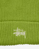 Stüssy Basic Cuff Beanie Green Apple Hats Beanies 1321019 0566