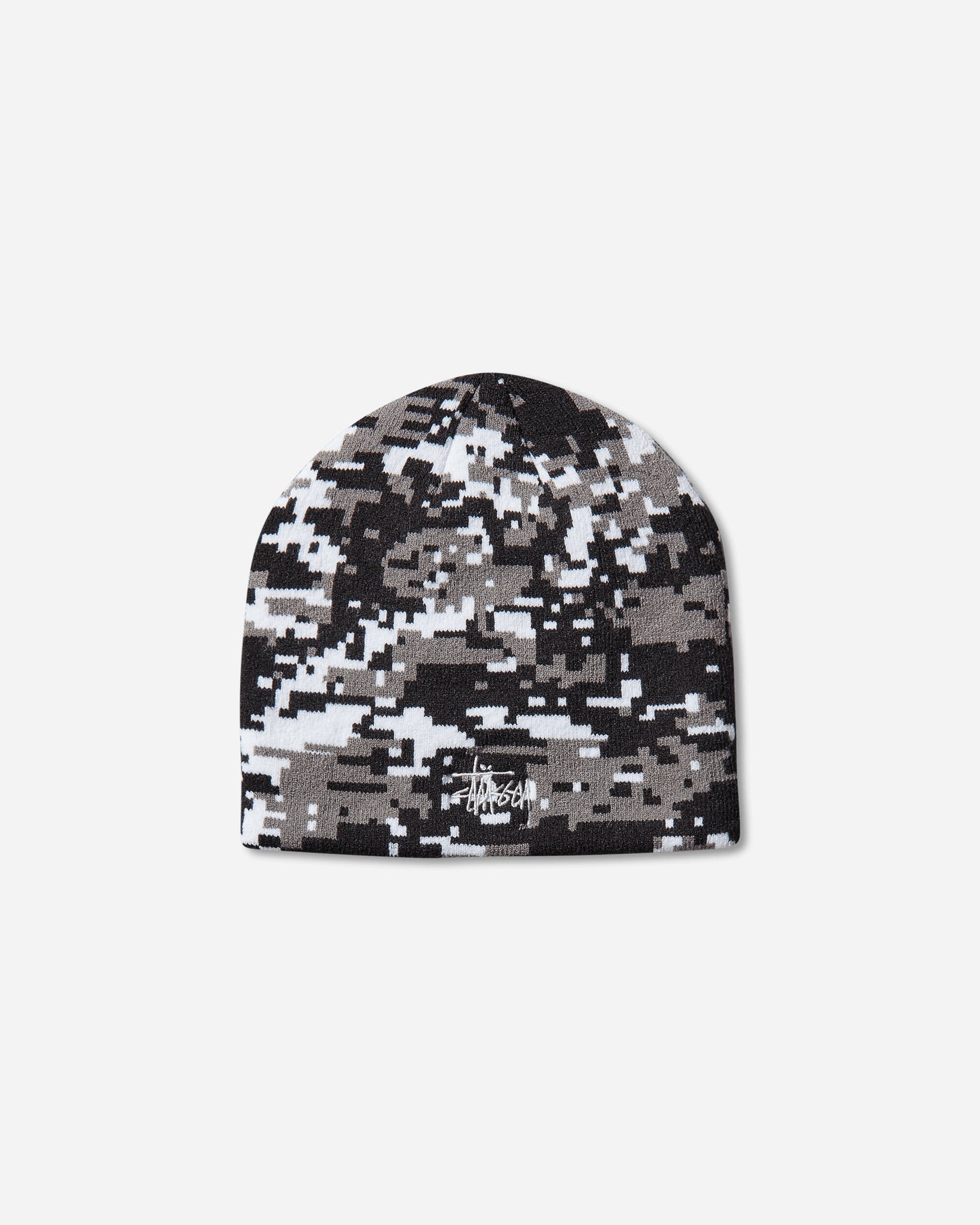 Stüssy Basic Skullcap Beanie Digi Camo Grey Hats Beanies 1321263SJ 2780