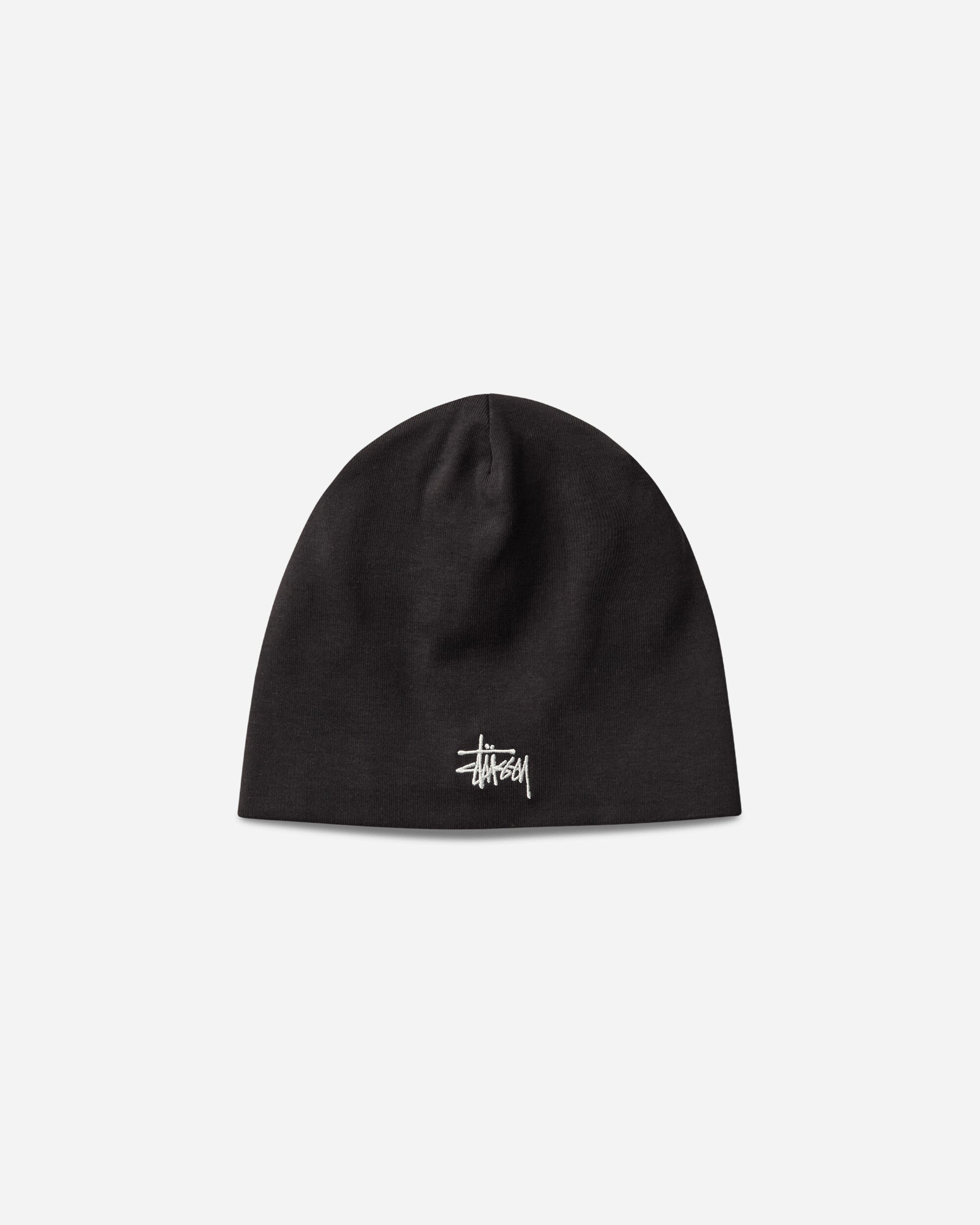 Stüssy Skullcap Jersey Black Hats Beanies 1321264SJ 0001