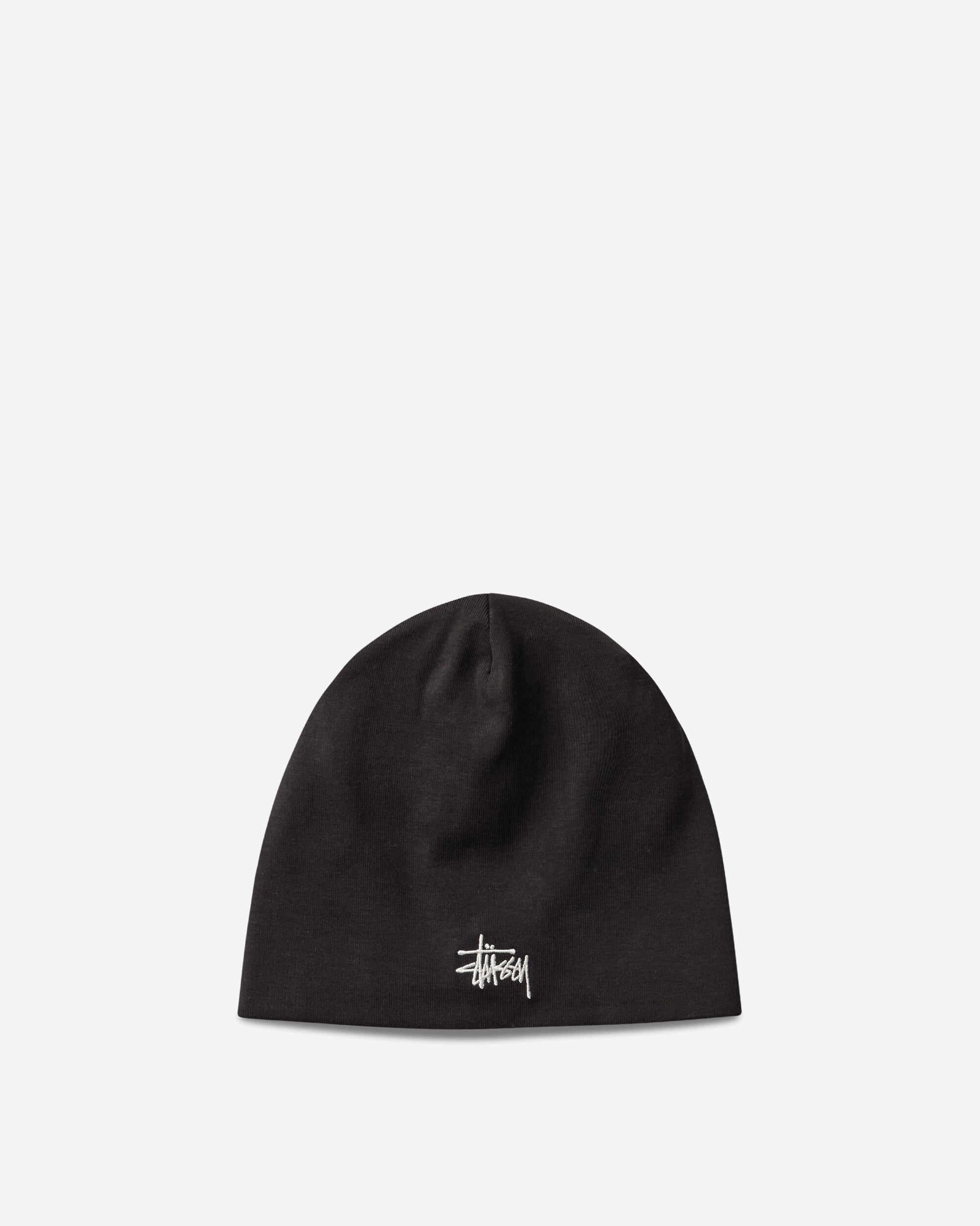 Stüssy Skullcap Jersey Black Hats Beanies 1321264SJ 0001