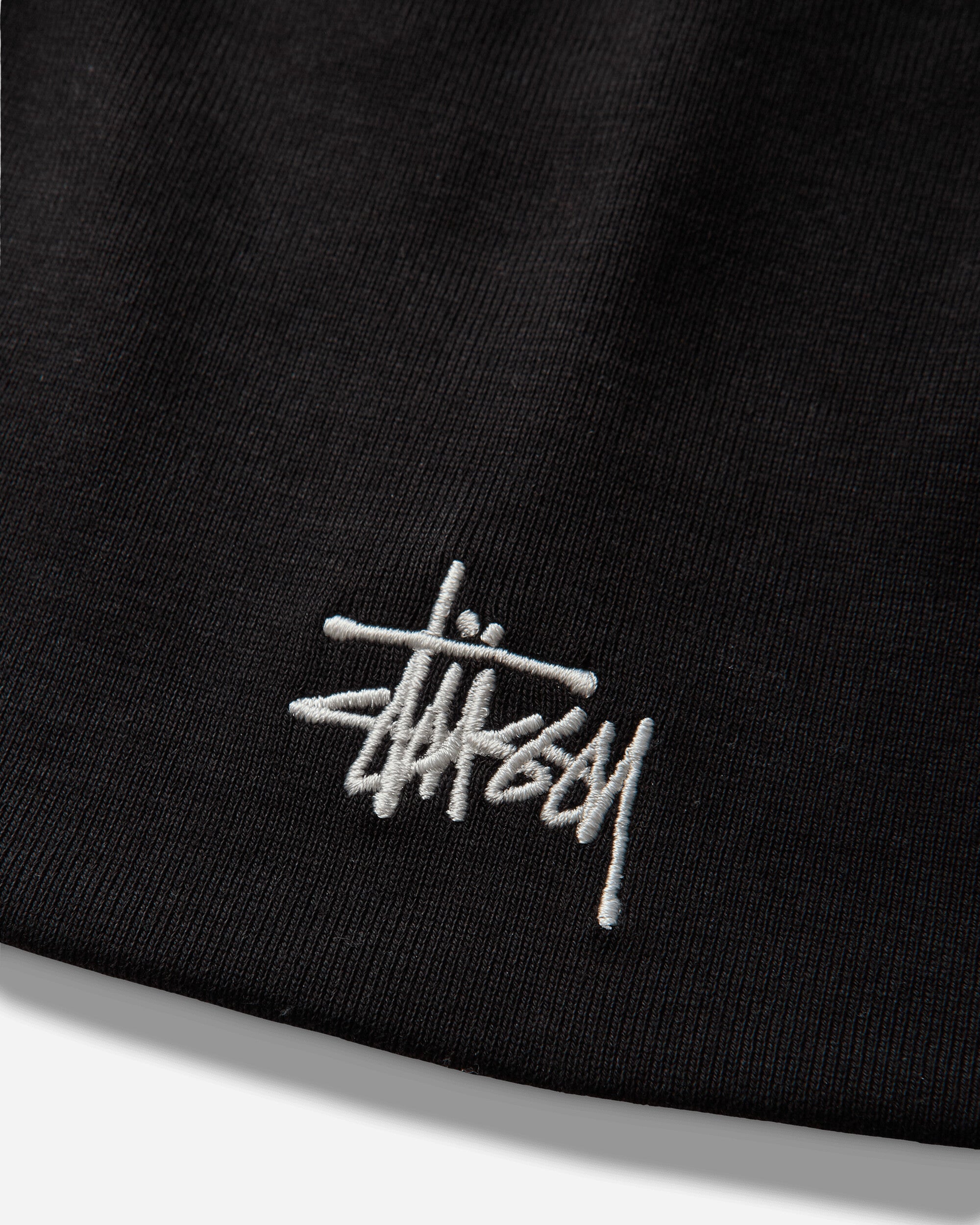 Stüssy Skullcap Jersey Black Hats Beanies 1321264SJ 0001