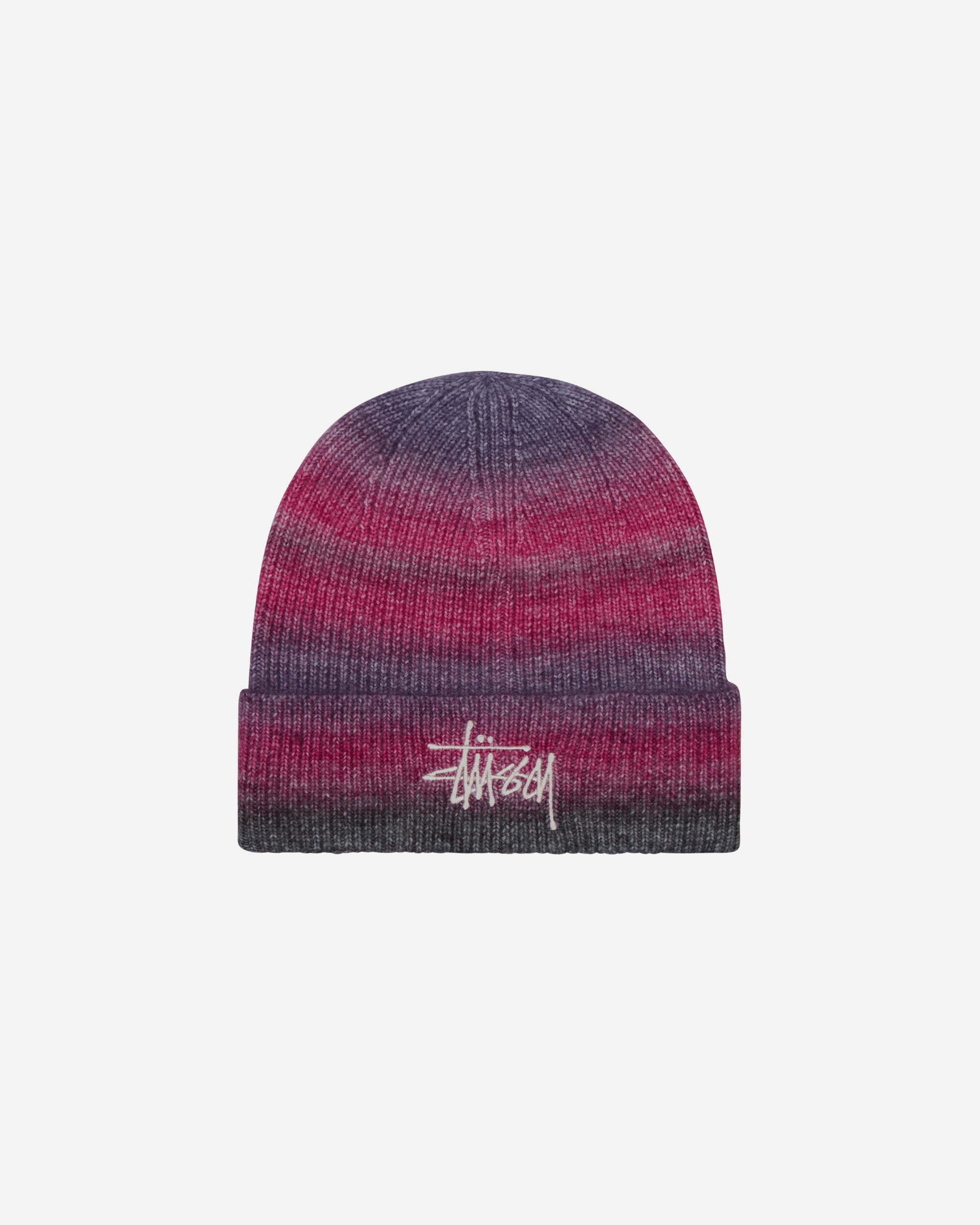 Stüssy Spray Stripe Cuff Beanie Teal Multi Hats Beanies 1321190 TEMU