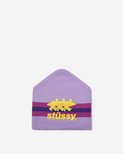Stüssy Stripe Ski Beanie Purple Hats Beanies 1321276SJ 0809