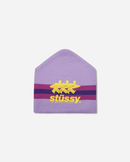 Stüssy Stripe Ski Beanie Purple Hats Beanies 1321276SJ 0809