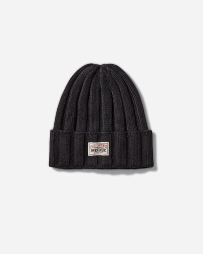 Stüssy Workwear Cuff Beanie Black Hats Beanies 1321147 0001