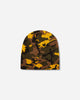 Stüssy Basic Jacquard Skullcap Yellow Camo Hats Caps 1321278SJ 2791