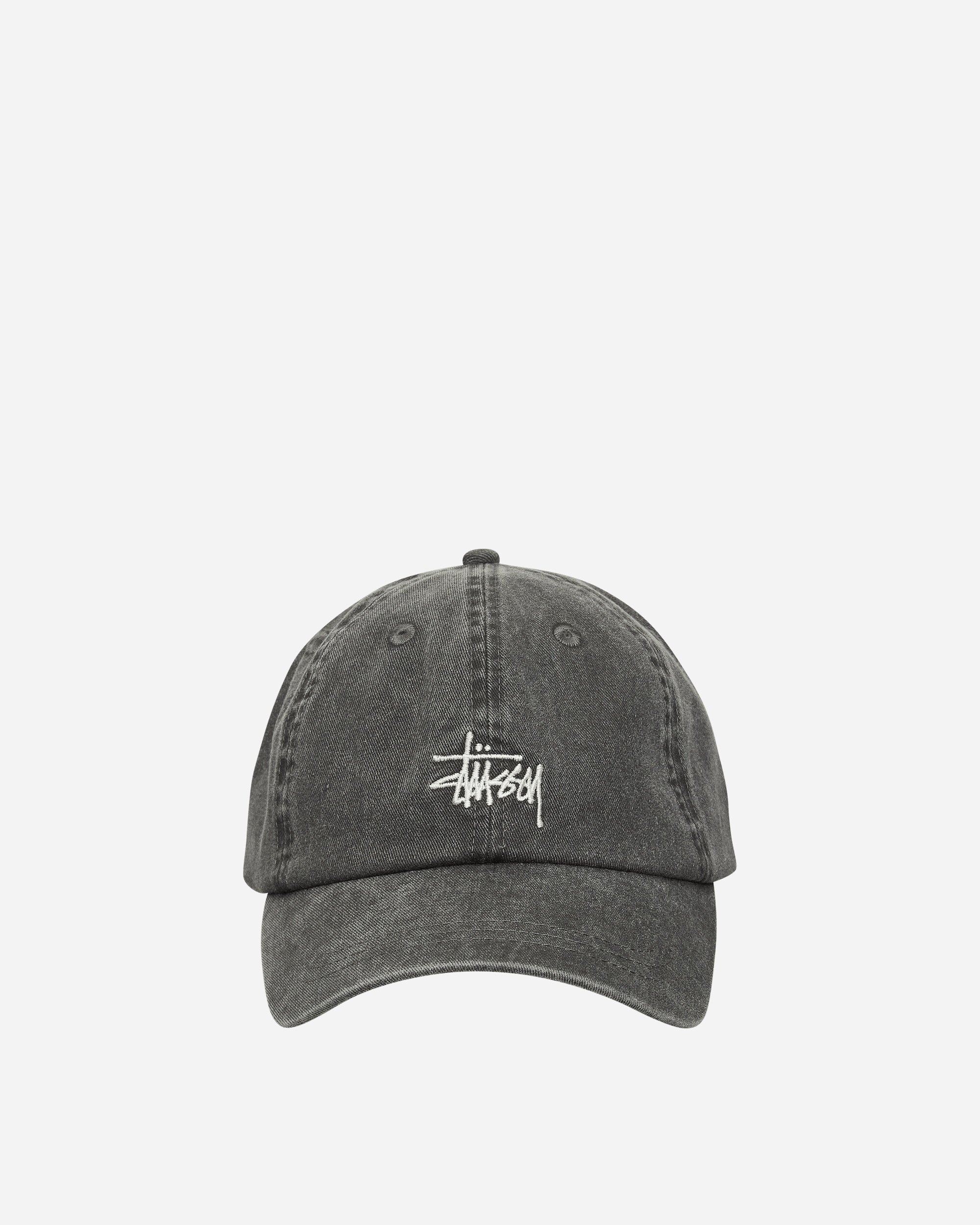 Stüssy Basic Washed Low Pro Cap Charcoal Hats Caps 1311163SJ 0002