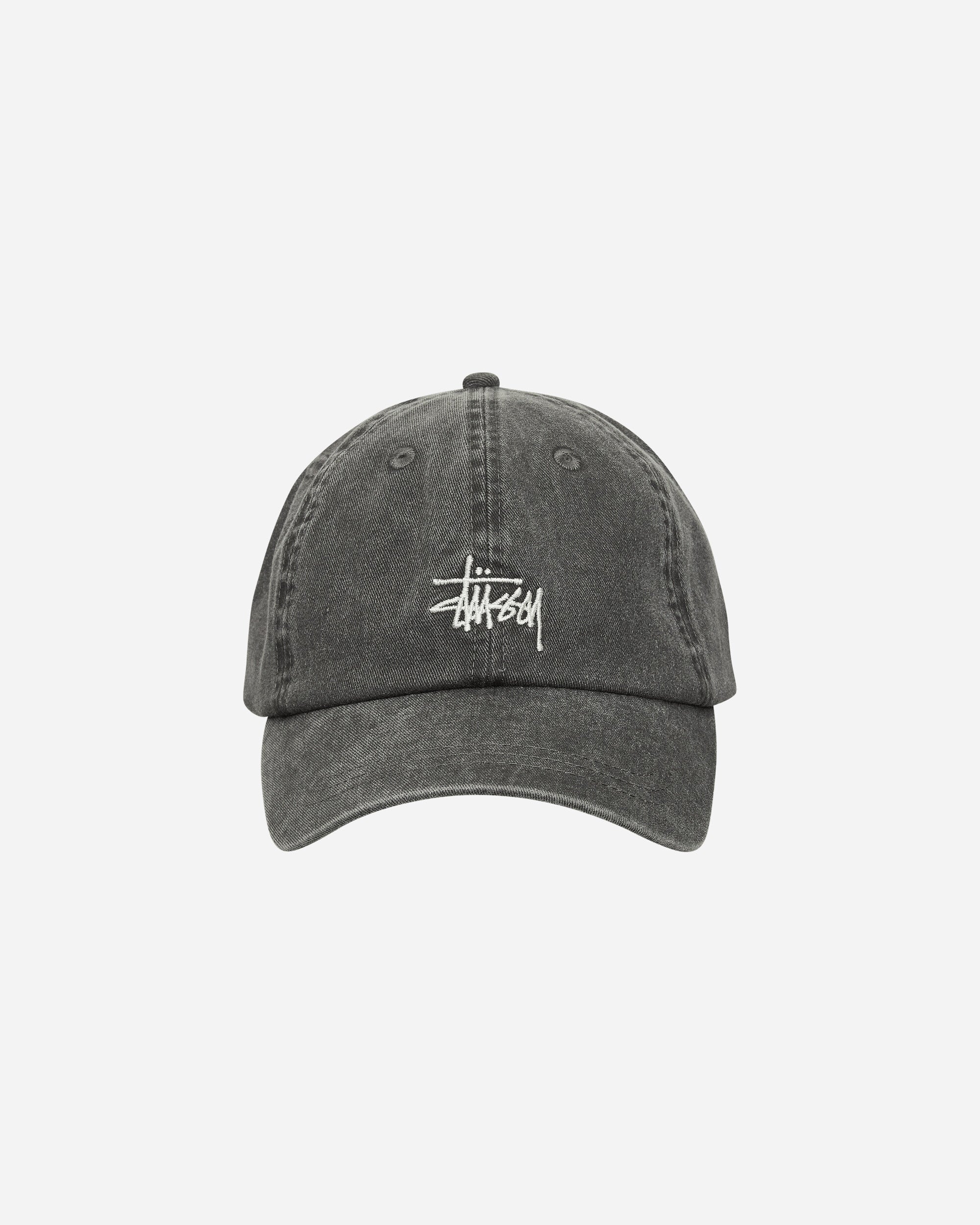 Stüssy Basic Washed Low Pro Cap Charcoal Hats Caps 1311163SJ 0002