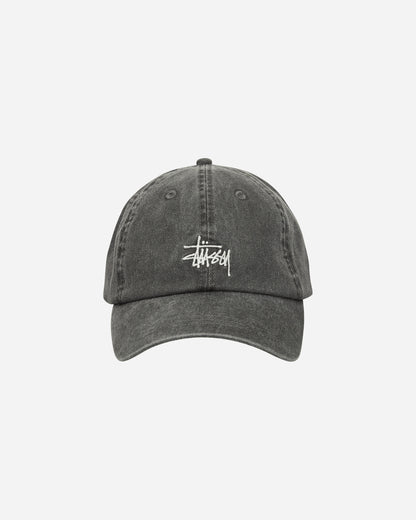 Stüssy Basic Washed Low Pro Cap Charcoal Hats Caps 1311163SJ 0002