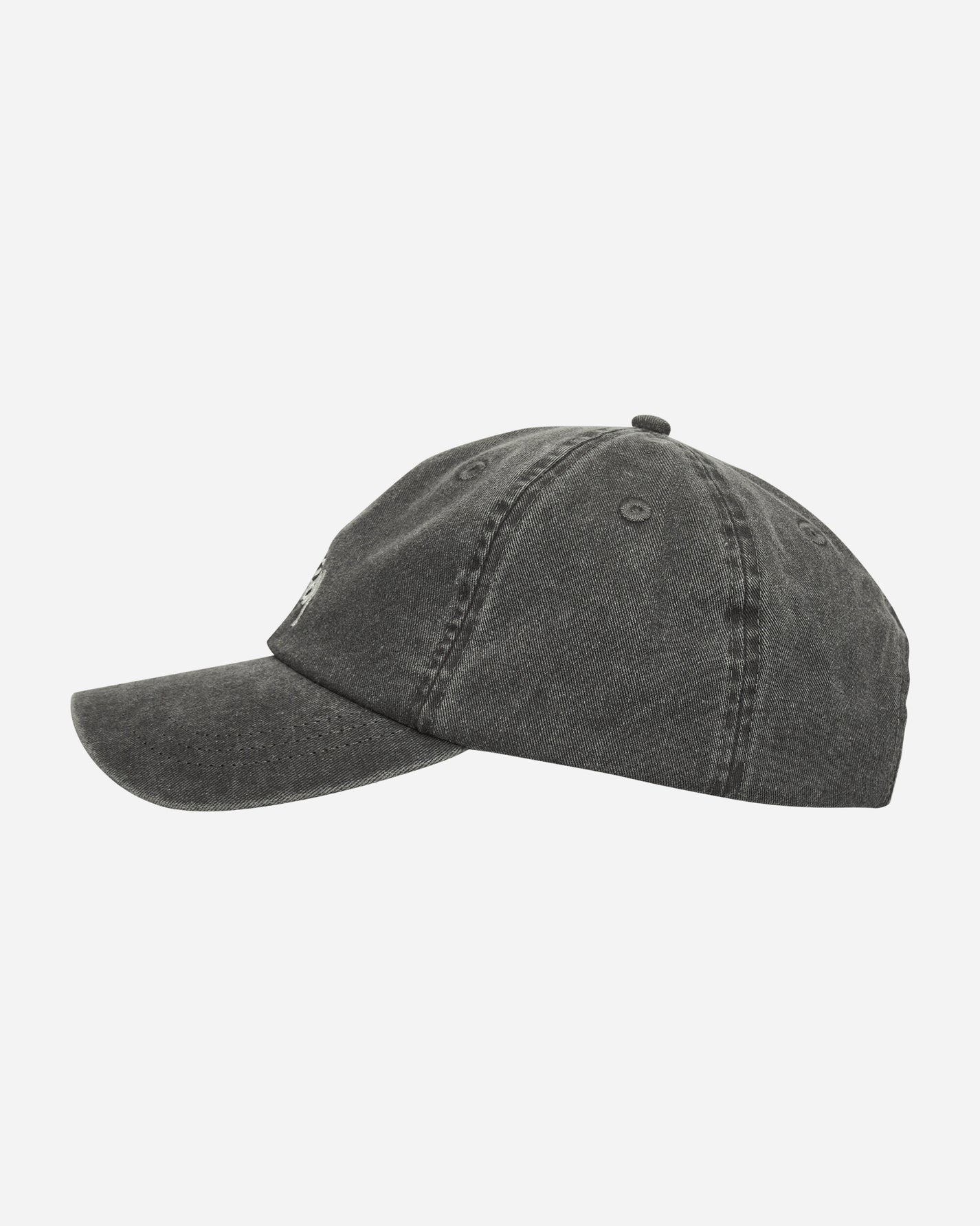Stüssy Basic Washed Low Pro Cap Charcoal Hats Caps 1311163SJ 0002