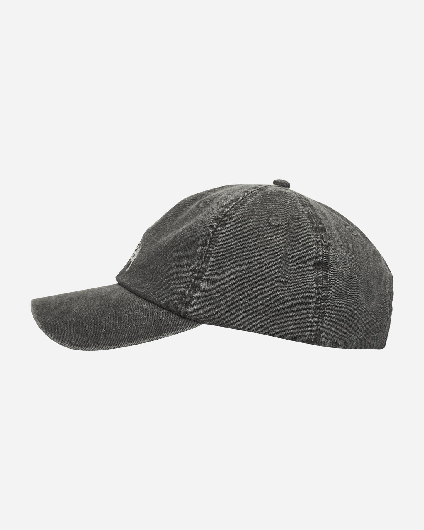 Stüssy Basic Washed Low Pro Cap Charcoal Hats Caps 1311163SJ 0002