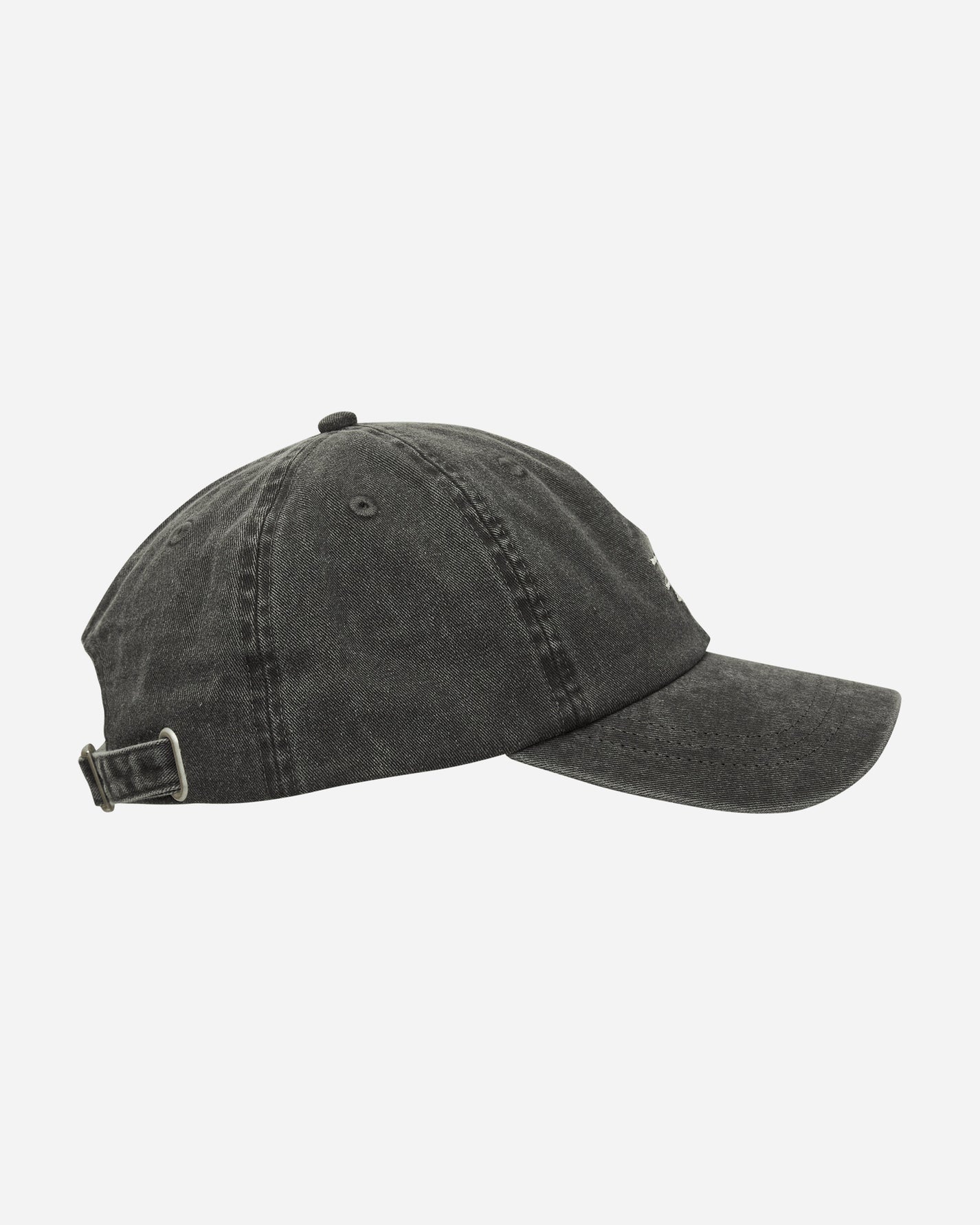 Stüssy Basic Washed Low Pro Cap Charcoal Hats Caps 1311163SJ 0002