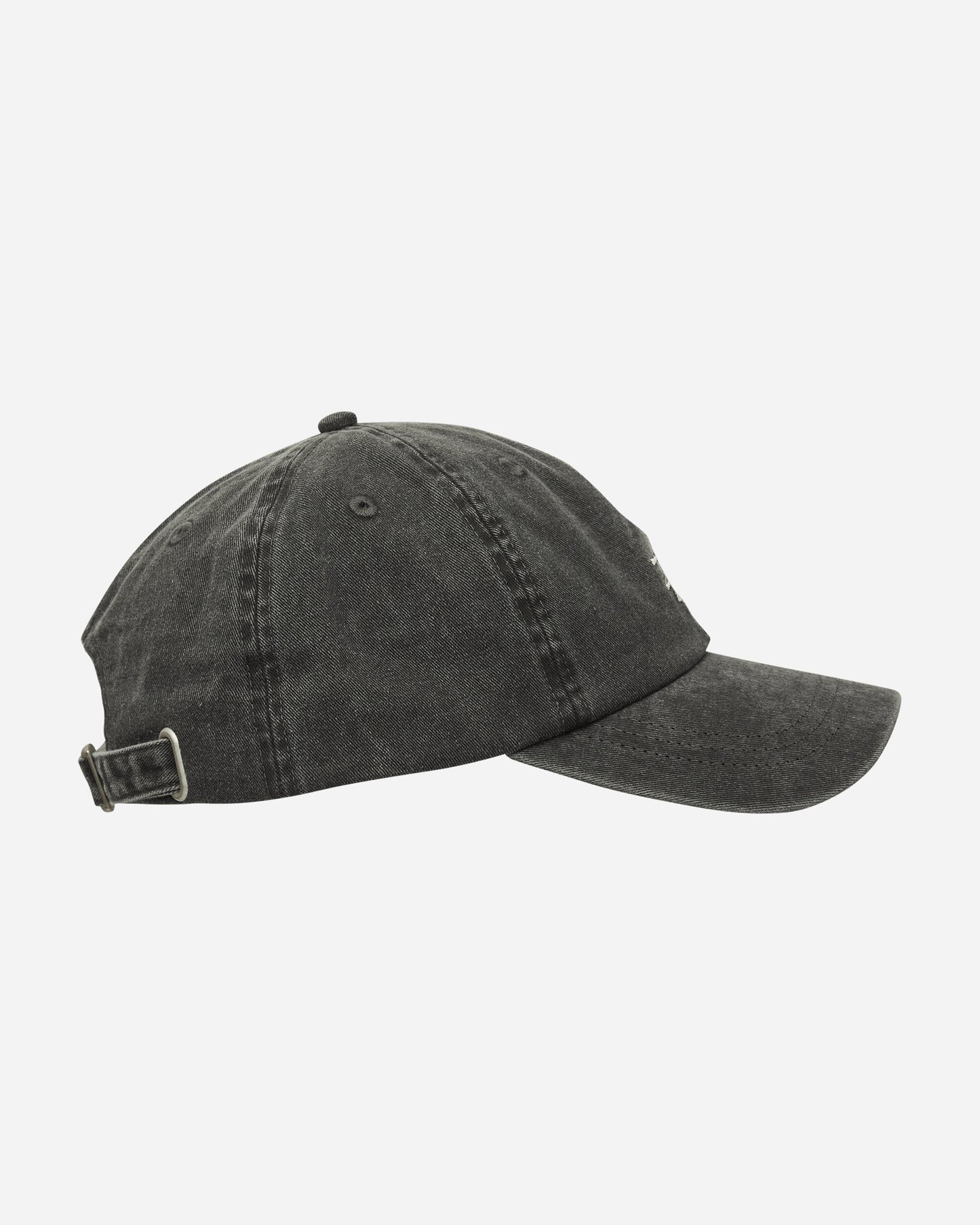 Stüssy Basic Washed Low Pro Cap Charcoal Hats Caps 1311163SJ 0002