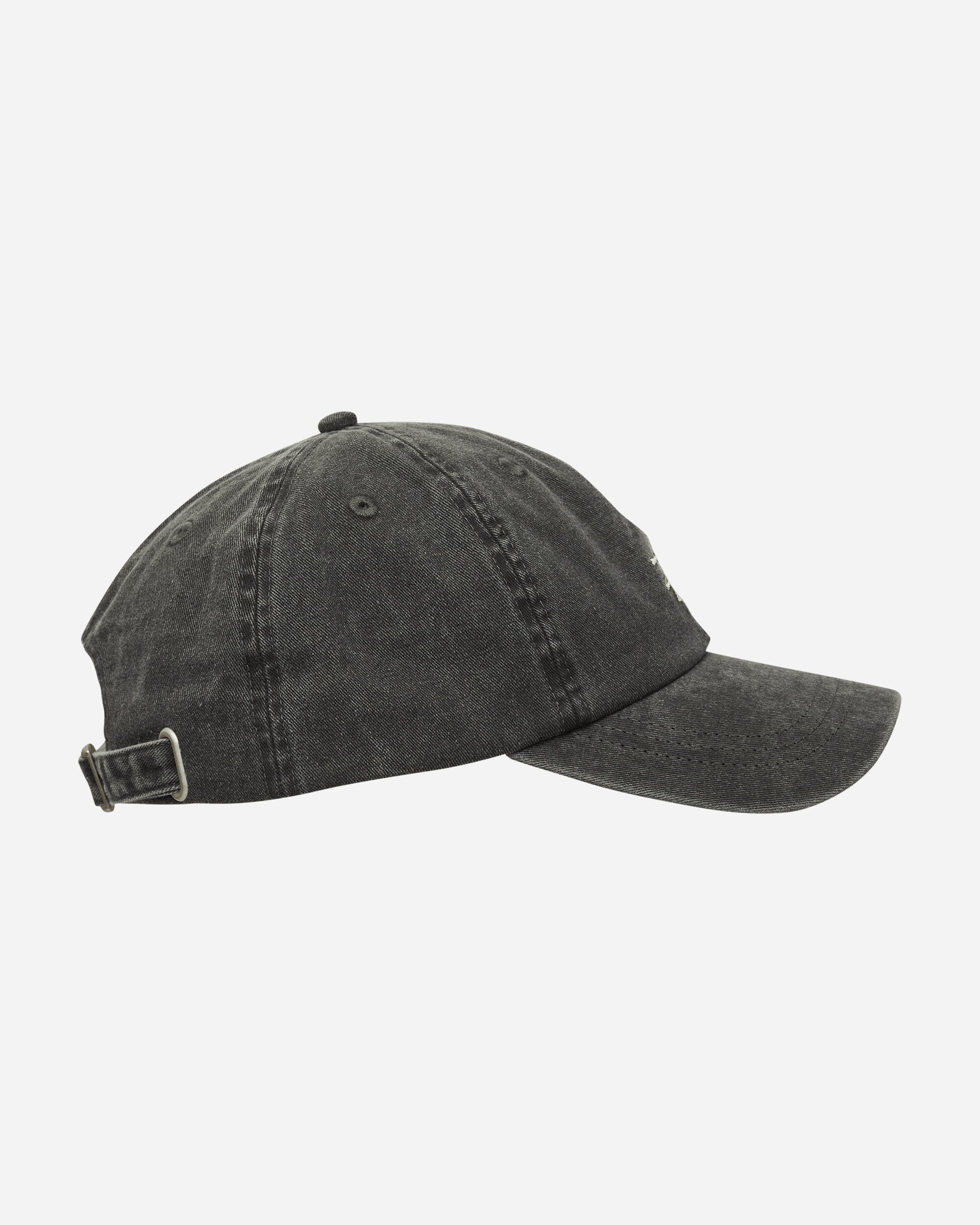 Stüssy Basic Washed Low Pro Cap Charcoal Hats Caps 1311163SJ 0002