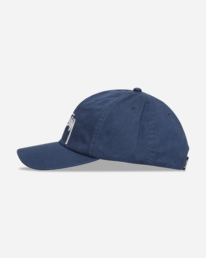 Stüssy Big Stock Mid Depth Cap Deep Blue Hats Caps 1311209SJ 0866