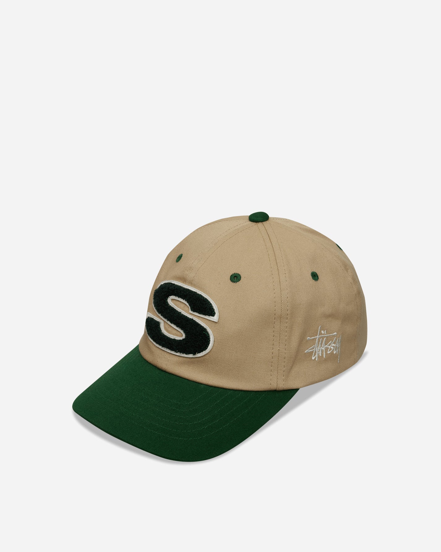 Stüssy Chenille S Low Pro Cap Sand Hats Caps 1311061SJ 1020