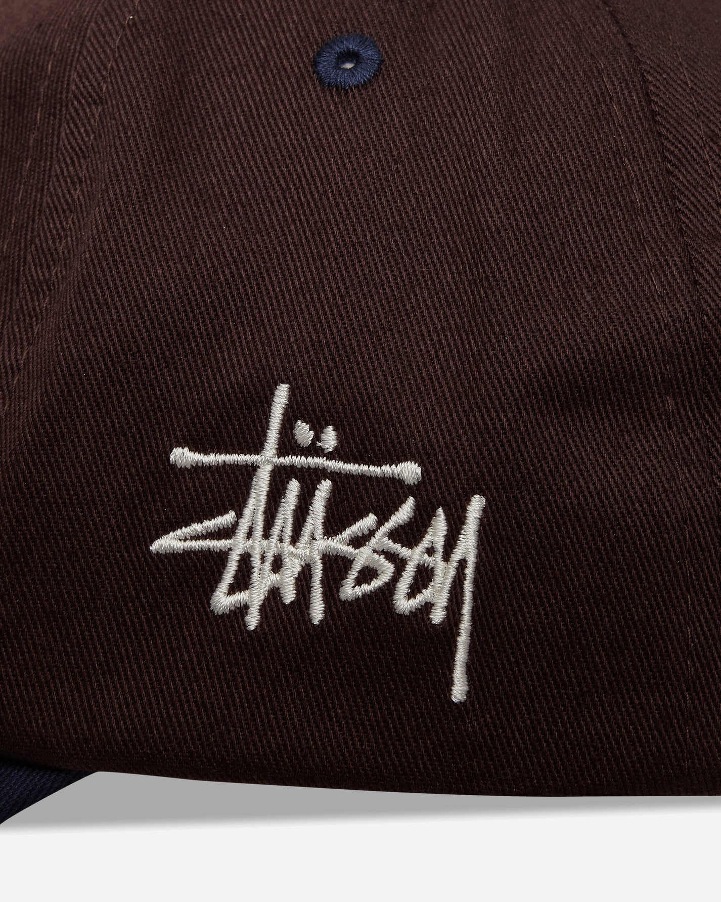 Stüssy Chenille S Low Pro Cap Dark Brown Hats Caps 1311061SJ 1027