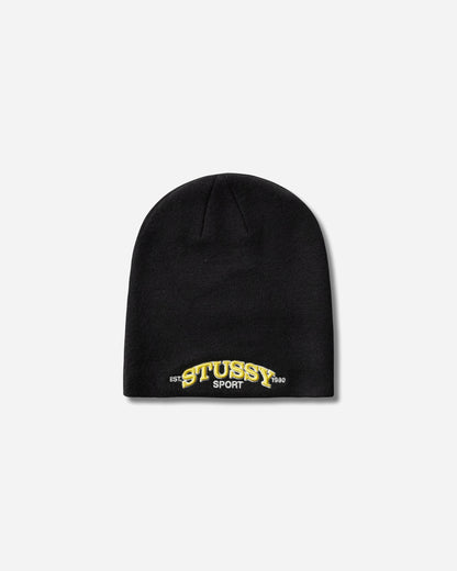 Stüssy Classic Sport Skullcap Black Hats Caps 1321271SJ 0001
