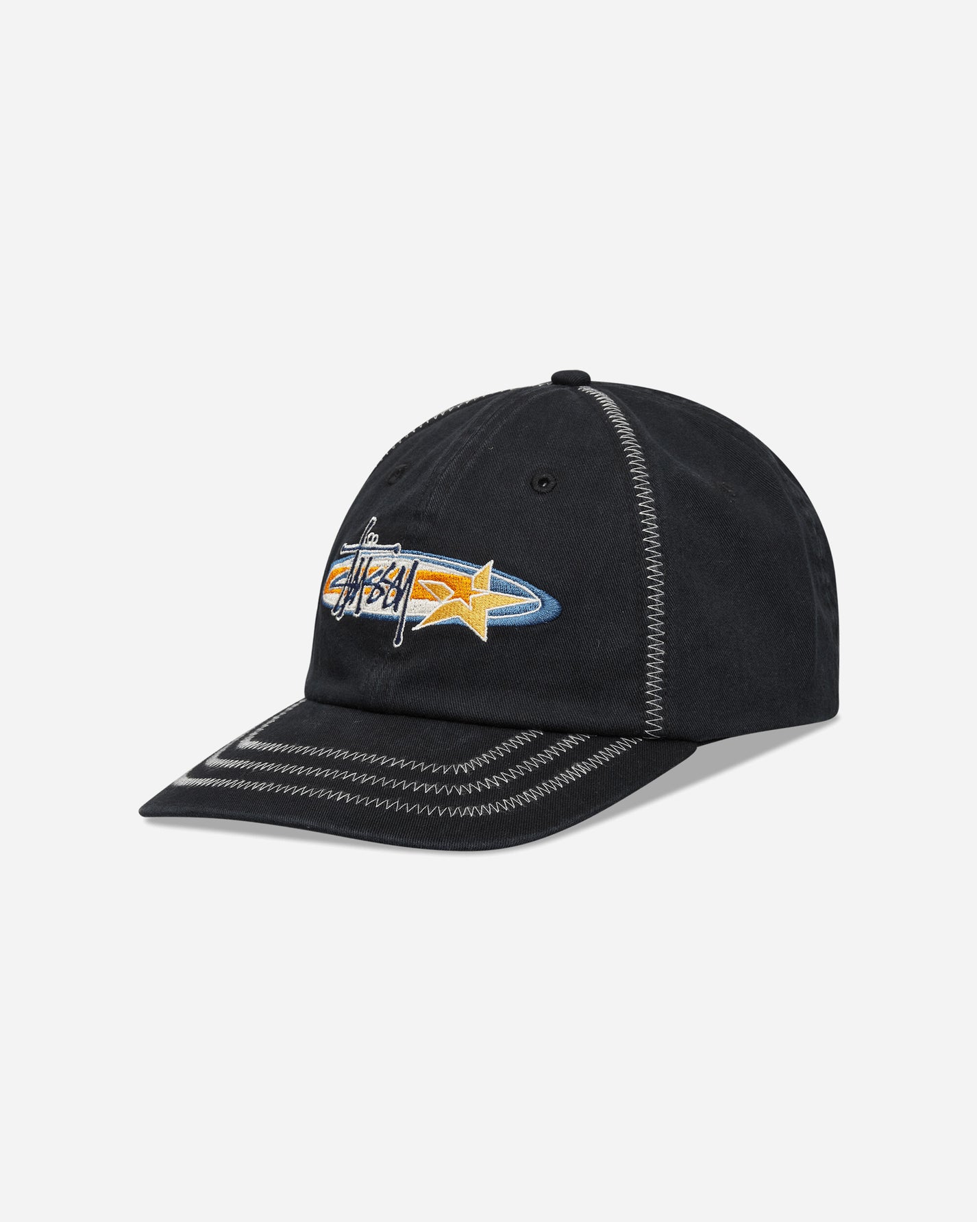 Stüssy Lp Oval Star Cap Black Hats Caps 1311215SJ 0001