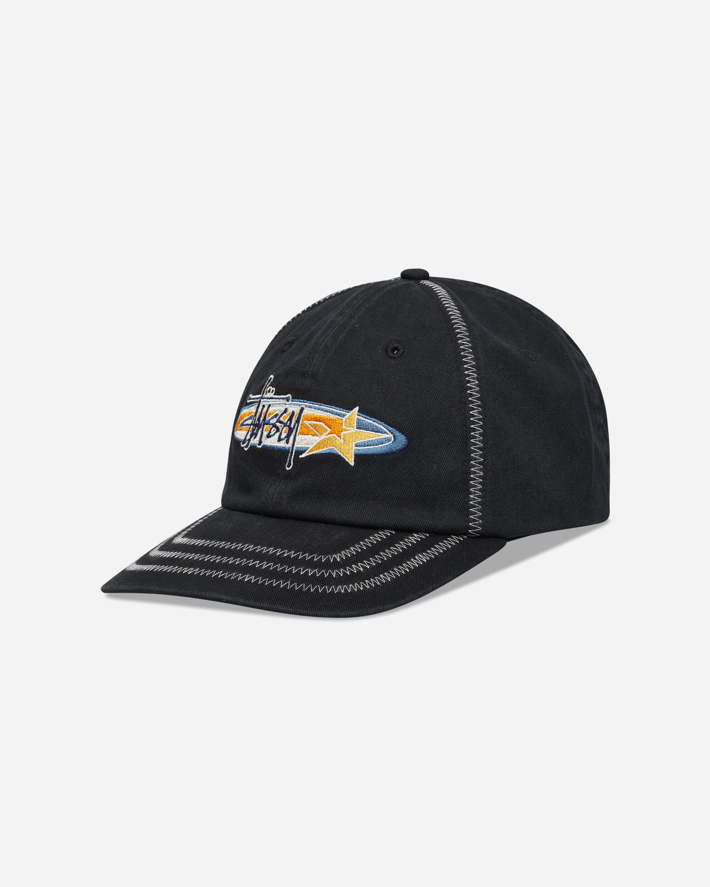 Stüssy Lp Oval Star Cap Black Hats Caps 1311215SJ 0001