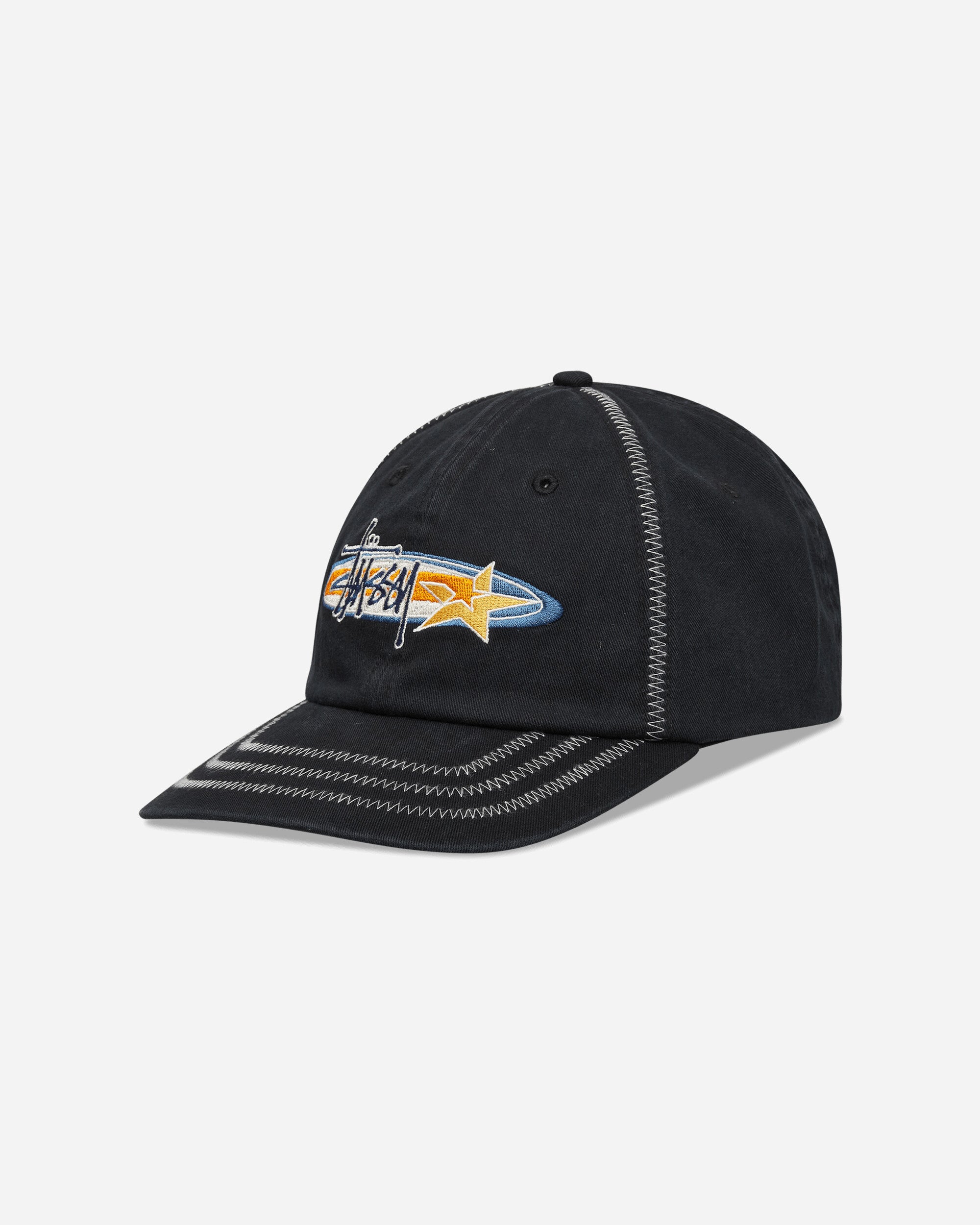 Stüssy Lp Oval Star Cap Black Hats Caps 1311215SJ 0001