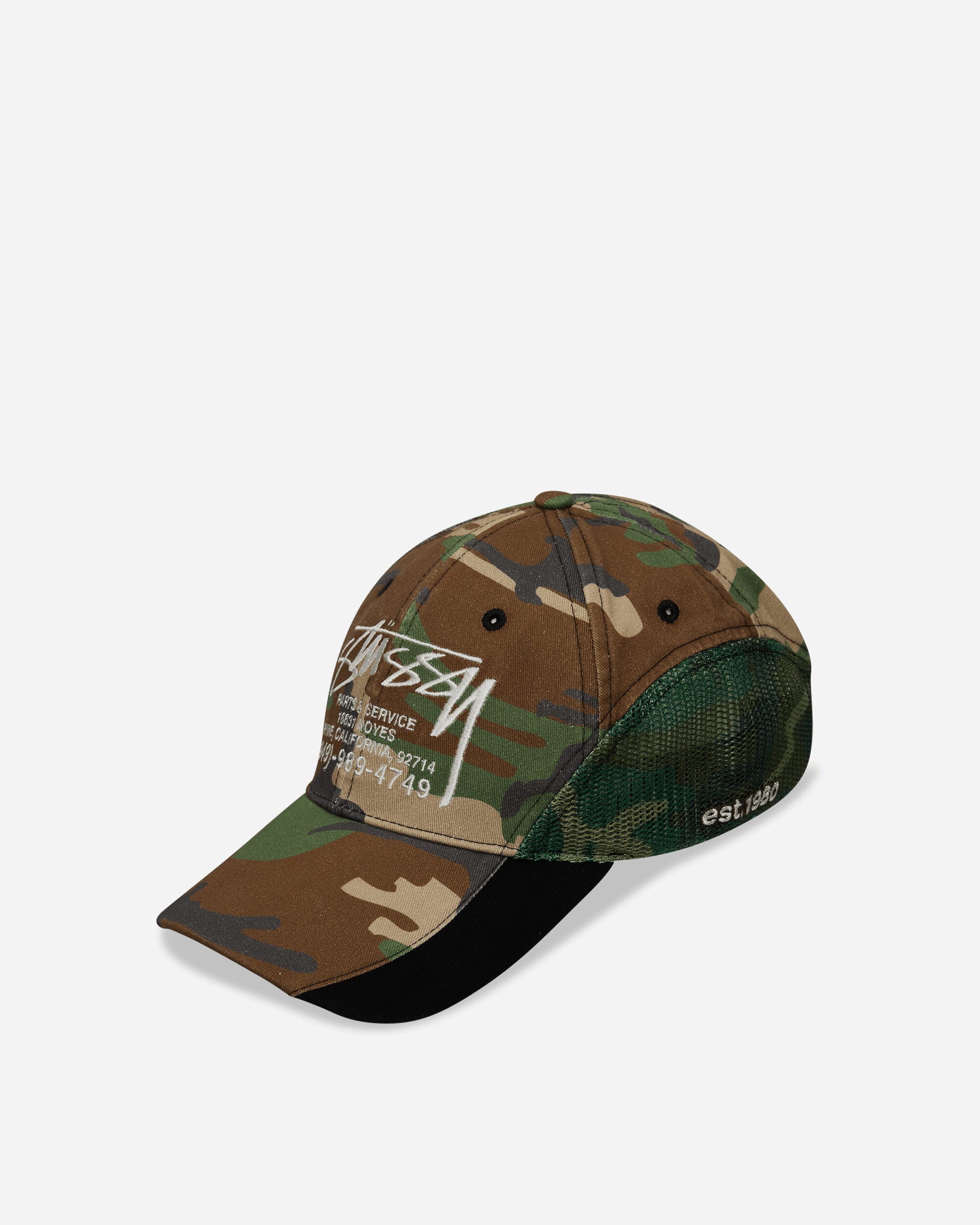 Stüssy Lp Service Mesh Strapback Cap Camo Hats Caps 1311205SJ 1431