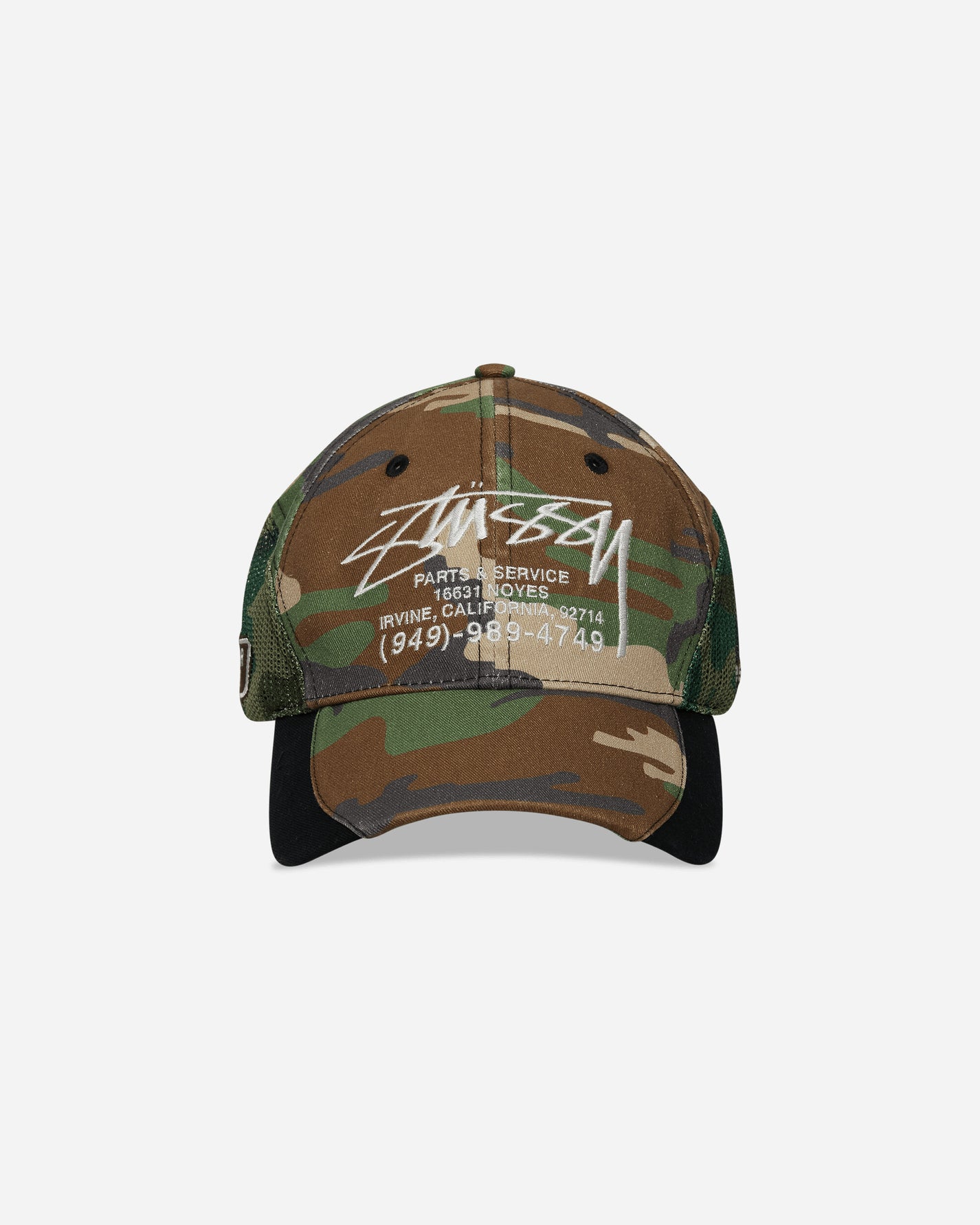 Stüssy Lp Service Mesh Strapback Cap Camo Hats Caps 1311205SJ 1431