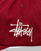 Stüssy Md Chenille S Cap Wine Hats Caps 1311187 0606