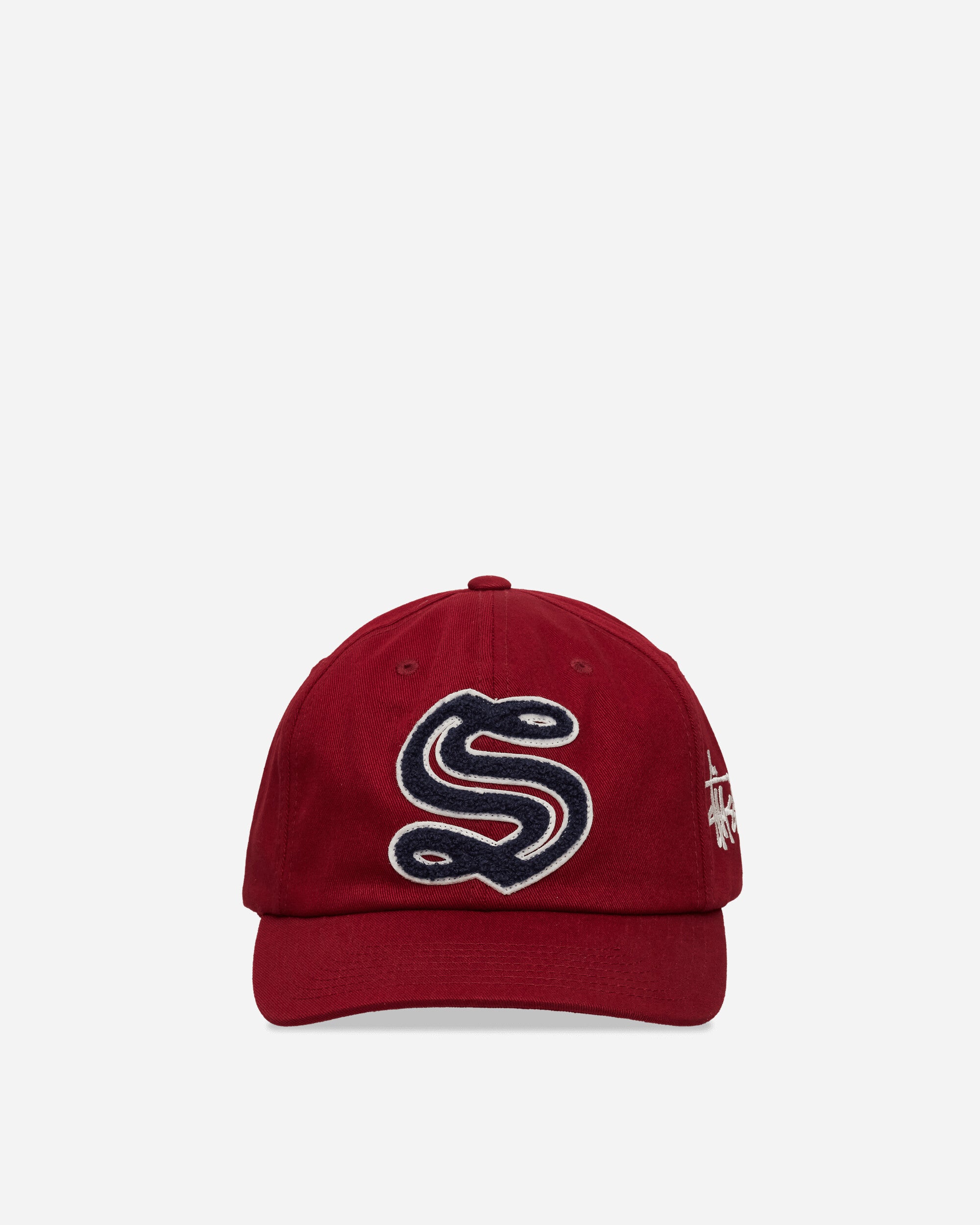 Stüssy Md Chenille S Cap Wine Hats Caps 1311187 0606