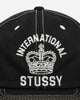 Stüssy Md Int. Crown Strapback Cap Black Hats Caps 1311181SJ 0001