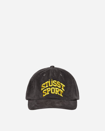 Stüssy Sport Arch Strapback Cap Charcoal - Slam Jam