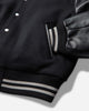 Stüssy Wool Varsity Black Coats and Jackets Bomber Jackets 115968SJ 0001