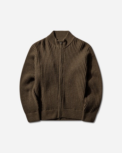 Stüssy Military Patch Zip Sweater Green Knitwears Cardigans 117269 0401