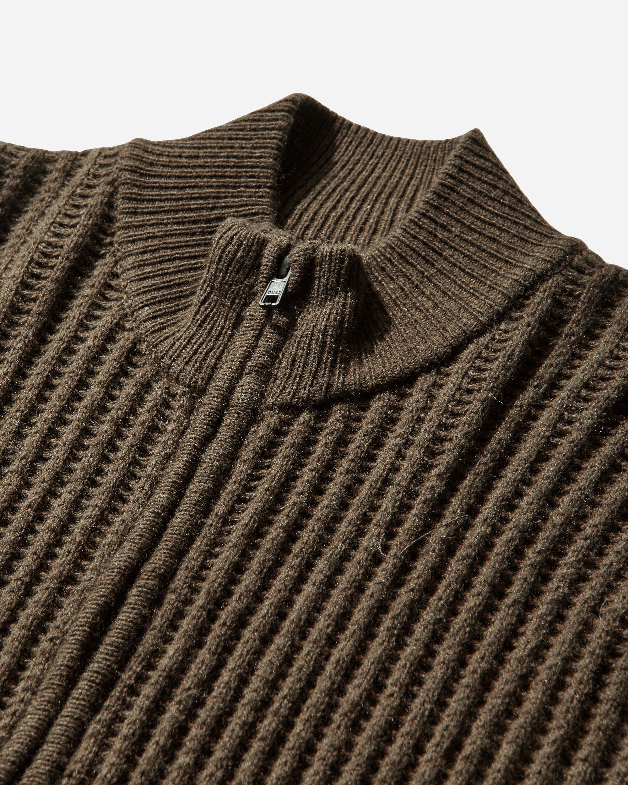 Stüssy Military Patch Zip Sweater Green Knitwears Cardigans 117269 0401